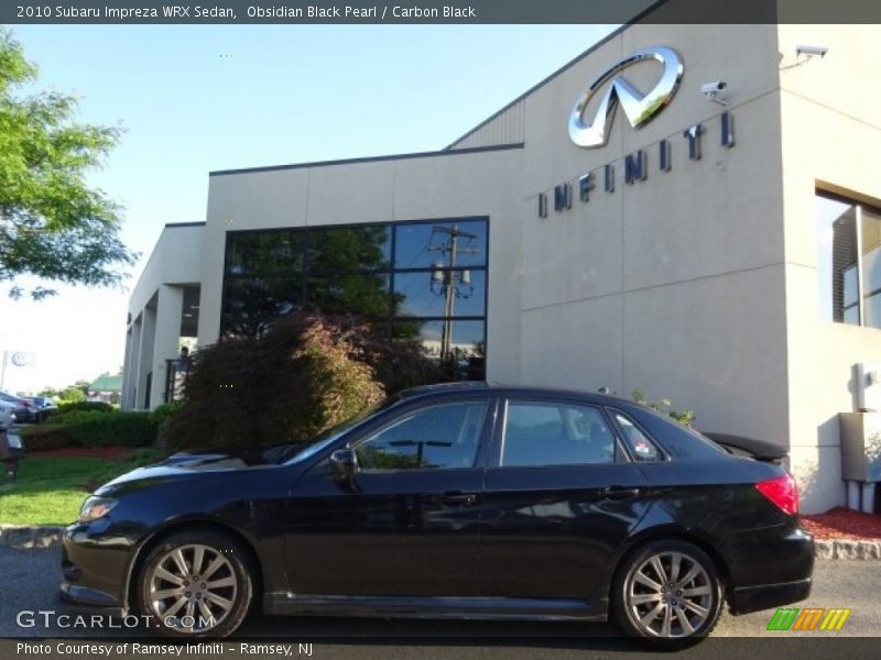 Obsidian Black Pearl / Carbon Black 2010 Subaru Impreza WRX Sedan
