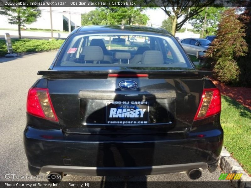 Obsidian Black Pearl / Carbon Black 2010 Subaru Impreza WRX Sedan