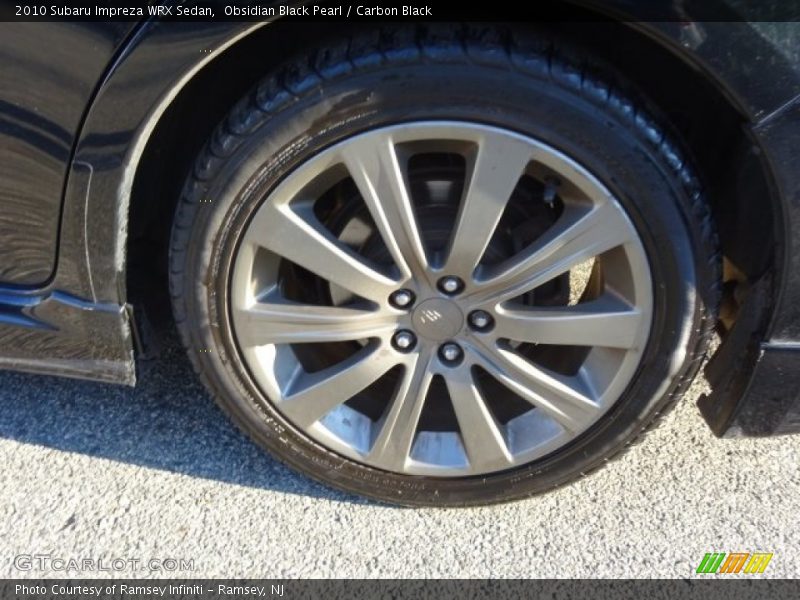 Obsidian Black Pearl / Carbon Black 2010 Subaru Impreza WRX Sedan