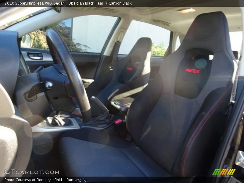 Obsidian Black Pearl / Carbon Black 2010 Subaru Impreza WRX Sedan