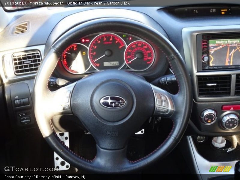 Obsidian Black Pearl / Carbon Black 2010 Subaru Impreza WRX Sedan