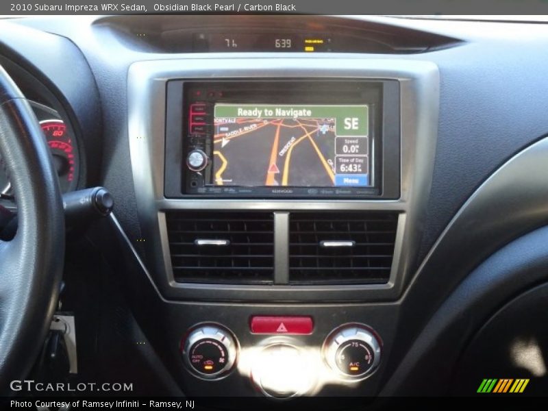 Obsidian Black Pearl / Carbon Black 2010 Subaru Impreza WRX Sedan