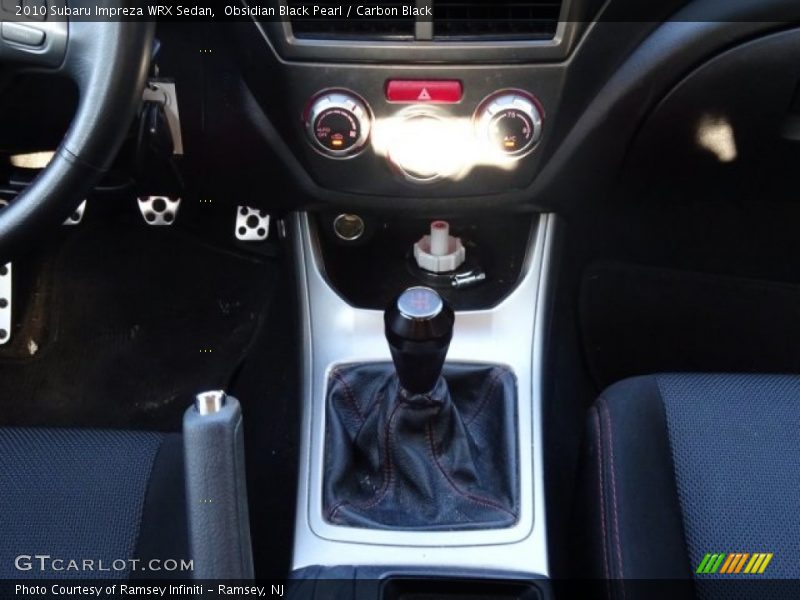 Obsidian Black Pearl / Carbon Black 2010 Subaru Impreza WRX Sedan
