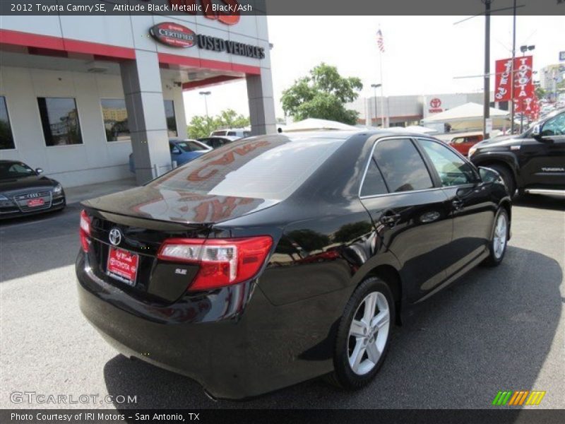 Attitude Black Metallic / Black/Ash 2012 Toyota Camry SE