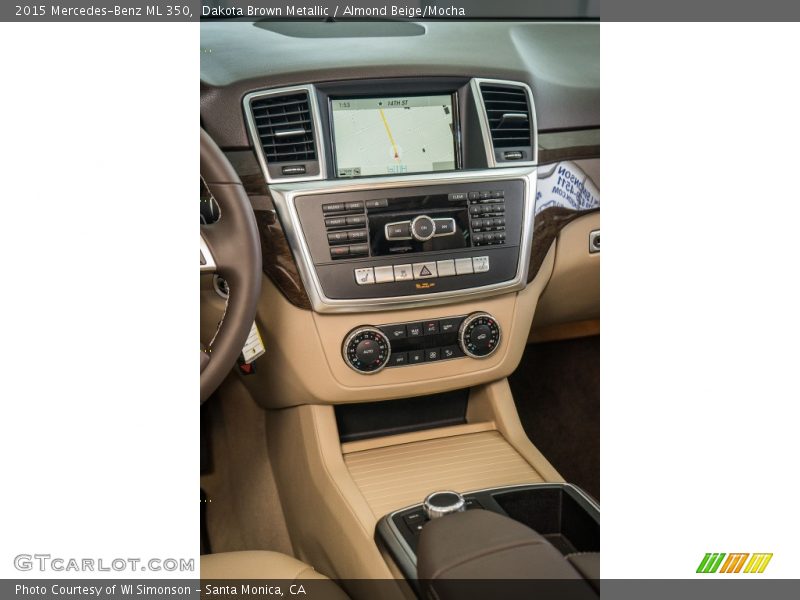 Dakota Brown Metallic / Almond Beige/Mocha 2015 Mercedes-Benz ML 350