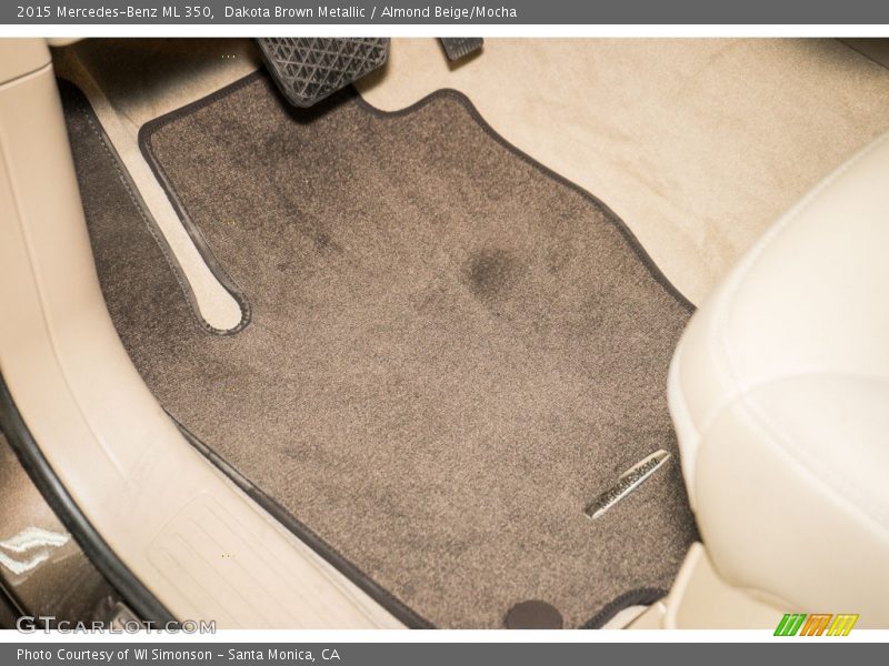 Dakota Brown Metallic / Almond Beige/Mocha 2015 Mercedes-Benz ML 350
