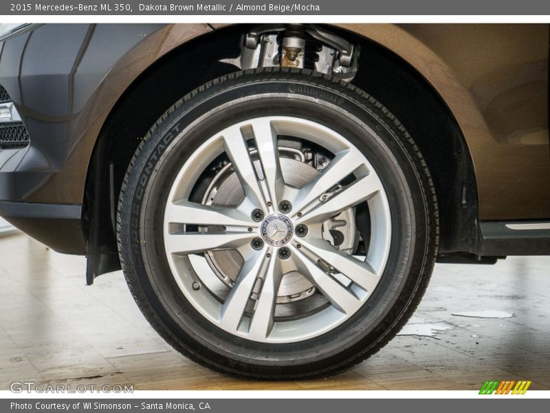 Dakota Brown Metallic / Almond Beige/Mocha 2015 Mercedes-Benz ML 350