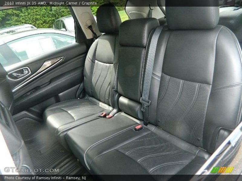 Midnight Garnet / Graphite 2013 Infiniti JX 35 AWD