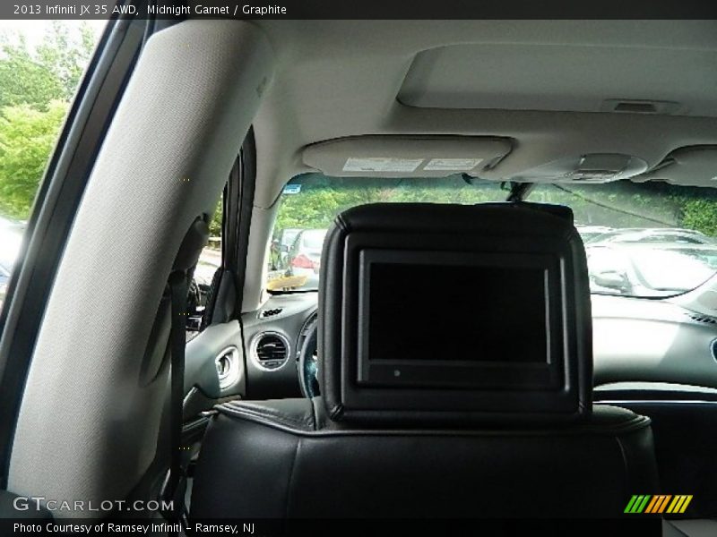 Midnight Garnet / Graphite 2013 Infiniti JX 35 AWD