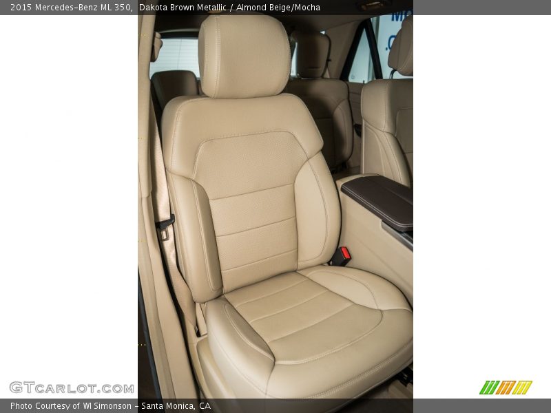 Dakota Brown Metallic / Almond Beige/Mocha 2015 Mercedes-Benz ML 350