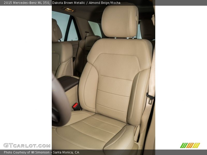 Dakota Brown Metallic / Almond Beige/Mocha 2015 Mercedes-Benz ML 350