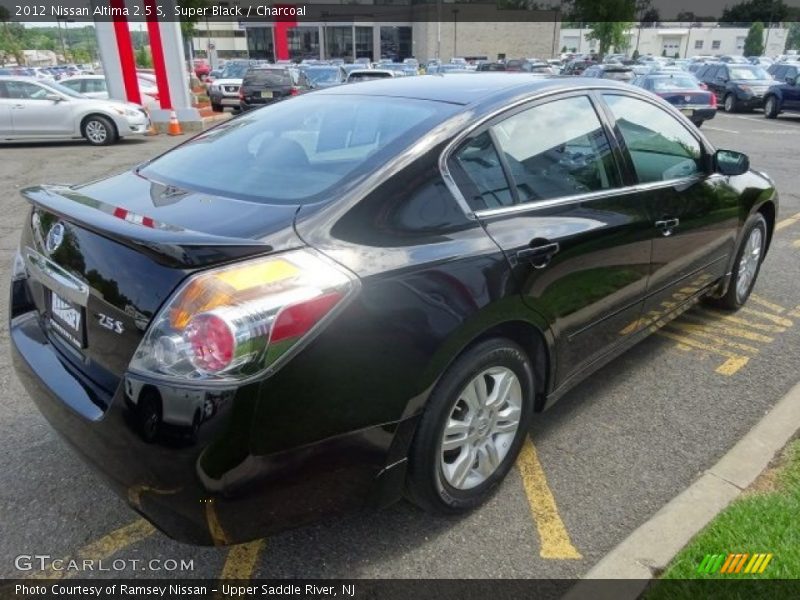 Super Black / Charcoal 2012 Nissan Altima 2.5 S