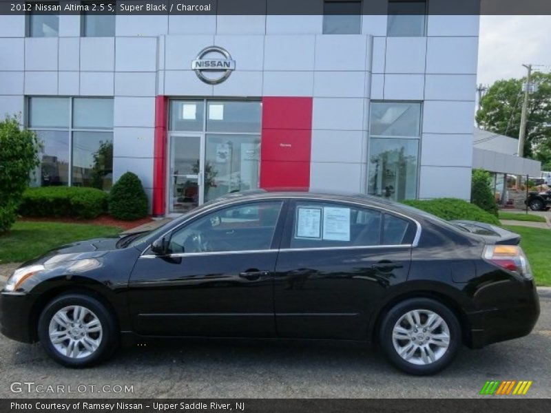 Super Black / Charcoal 2012 Nissan Altima 2.5 S