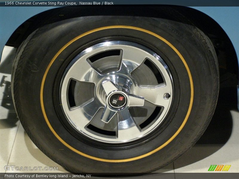 Nassau Blue / Black 1966 Chevrolet Corvette Sting Ray Coupe