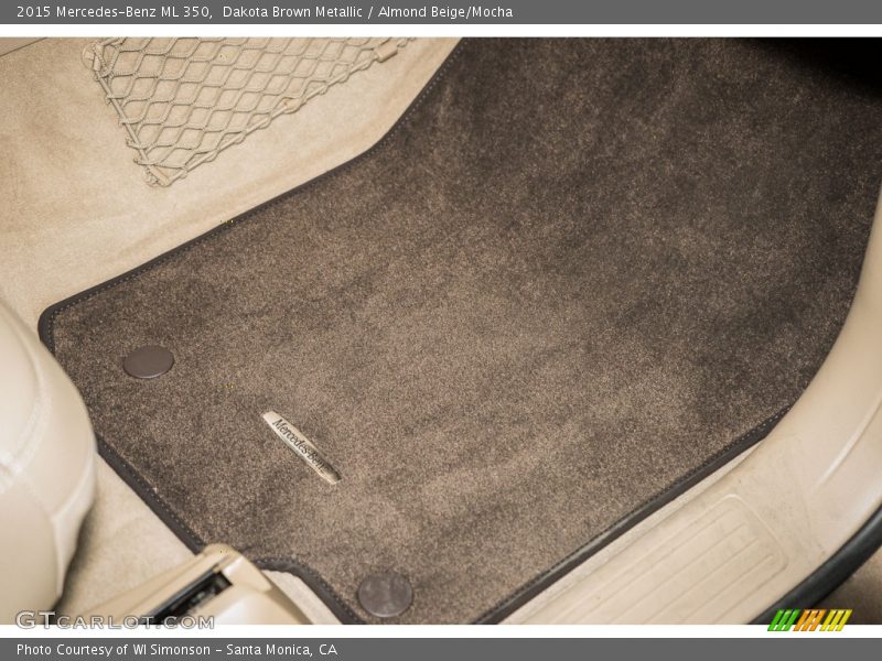 Dakota Brown Metallic / Almond Beige/Mocha 2015 Mercedes-Benz ML 350