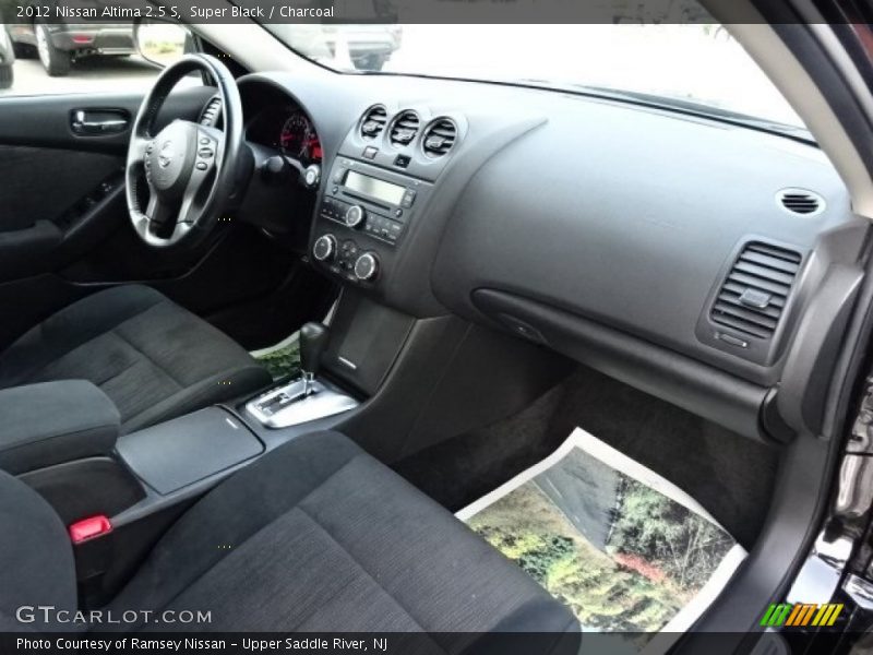 Super Black / Charcoal 2012 Nissan Altima 2.5 S