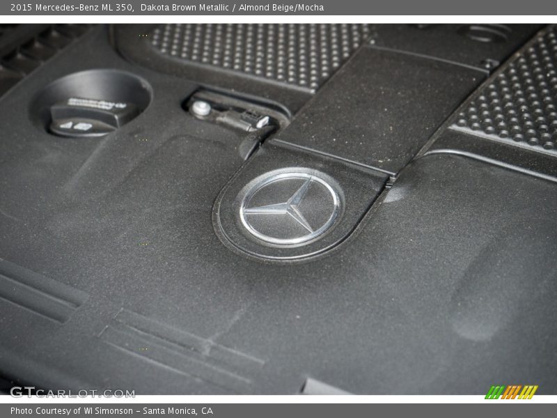 Dakota Brown Metallic / Almond Beige/Mocha 2015 Mercedes-Benz ML 350