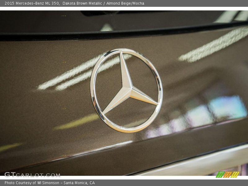 Dakota Brown Metallic / Almond Beige/Mocha 2015 Mercedes-Benz ML 350