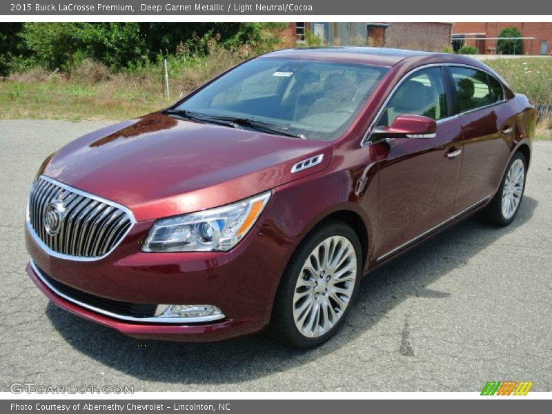 Deep Garnet Metallic / Light Neutral/Cocoa 2015 Buick LaCrosse Premium