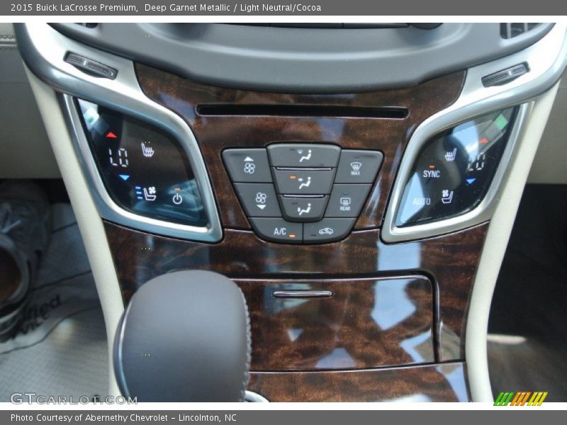 Deep Garnet Metallic / Light Neutral/Cocoa 2015 Buick LaCrosse Premium