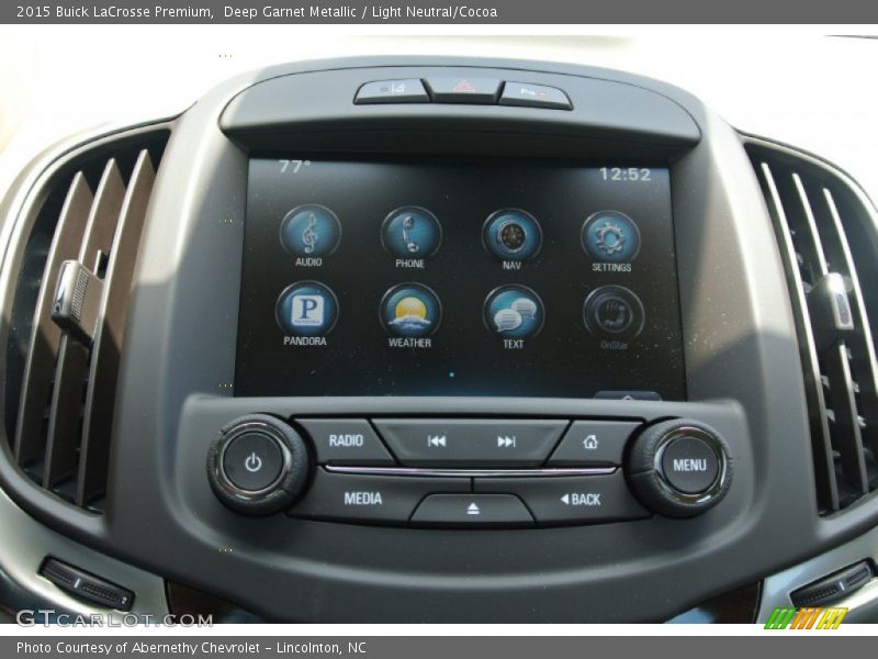 Controls of 2015 LaCrosse Premium