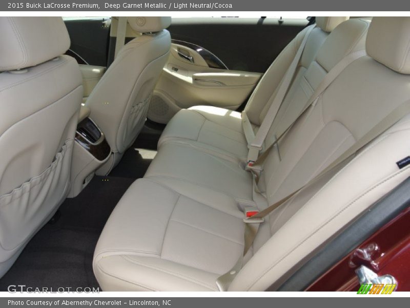 Rear Seat of 2015 LaCrosse Premium