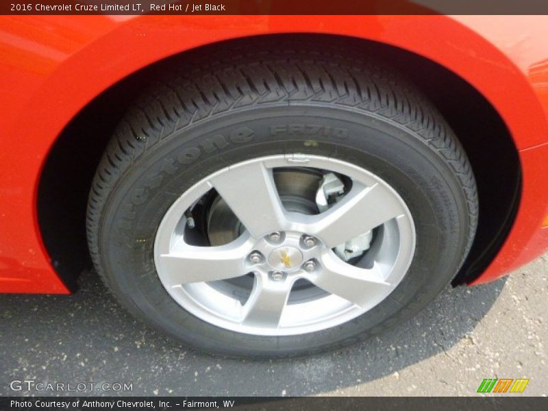 Red Hot / Jet Black 2016 Chevrolet Cruze Limited LT