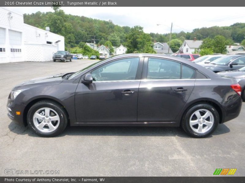 Tungsten Metallic / Jet Black 2016 Chevrolet Cruze Limited LT