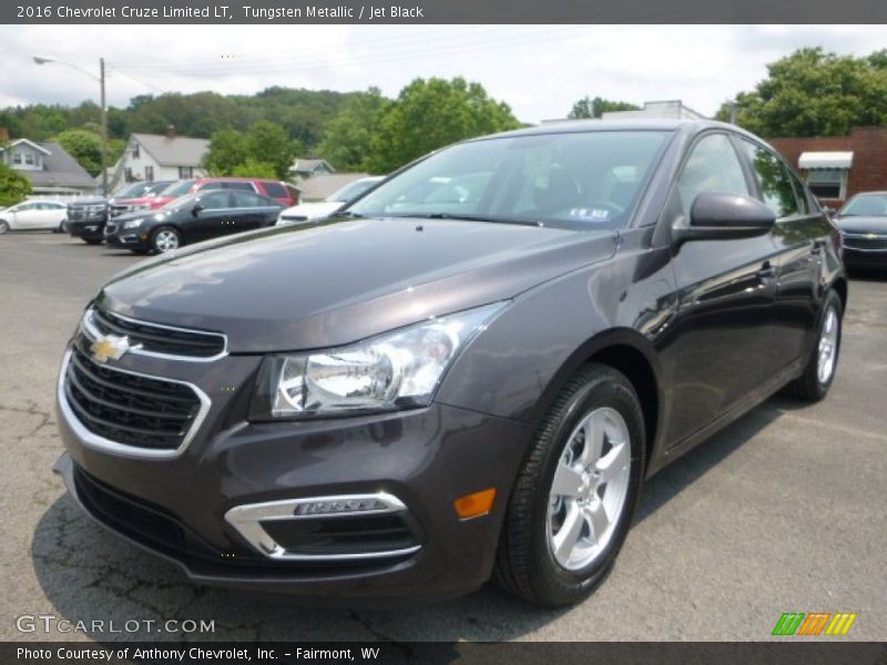 Tungsten Metallic / Jet Black 2016 Chevrolet Cruze Limited LT