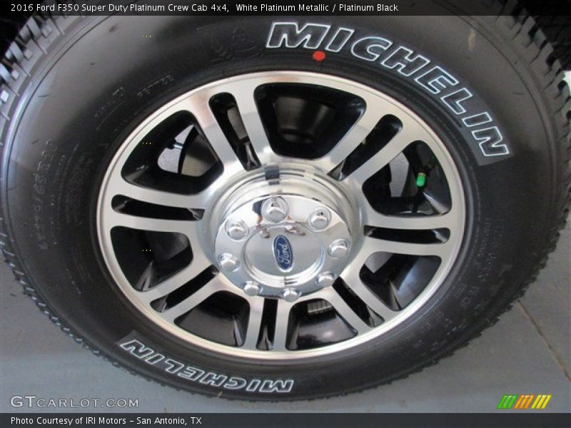  2016 F350 Super Duty Platinum Crew Cab 4x4 Wheel