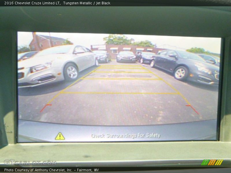 Tungsten Metallic / Jet Black 2016 Chevrolet Cruze Limited LT