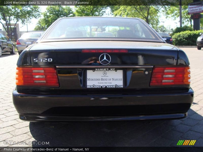 Black / Palomino 1994 Mercedes-Benz SL 320 Roadster