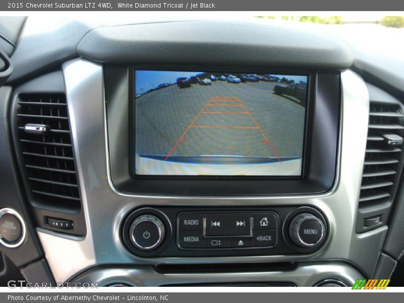 White Diamond Tricoat / Jet Black 2015 Chevrolet Suburban LTZ 4WD