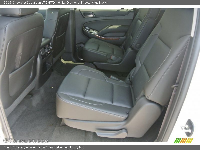 White Diamond Tricoat / Jet Black 2015 Chevrolet Suburban LTZ 4WD