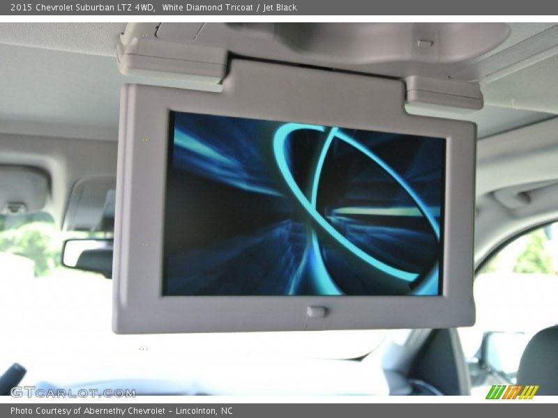 White Diamond Tricoat / Jet Black 2015 Chevrolet Suburban LTZ 4WD
