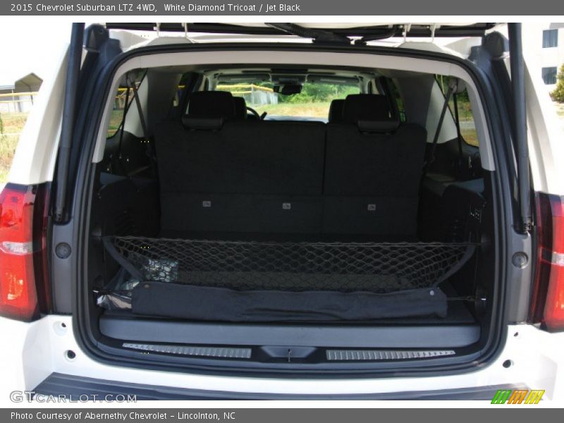 White Diamond Tricoat / Jet Black 2015 Chevrolet Suburban LTZ 4WD