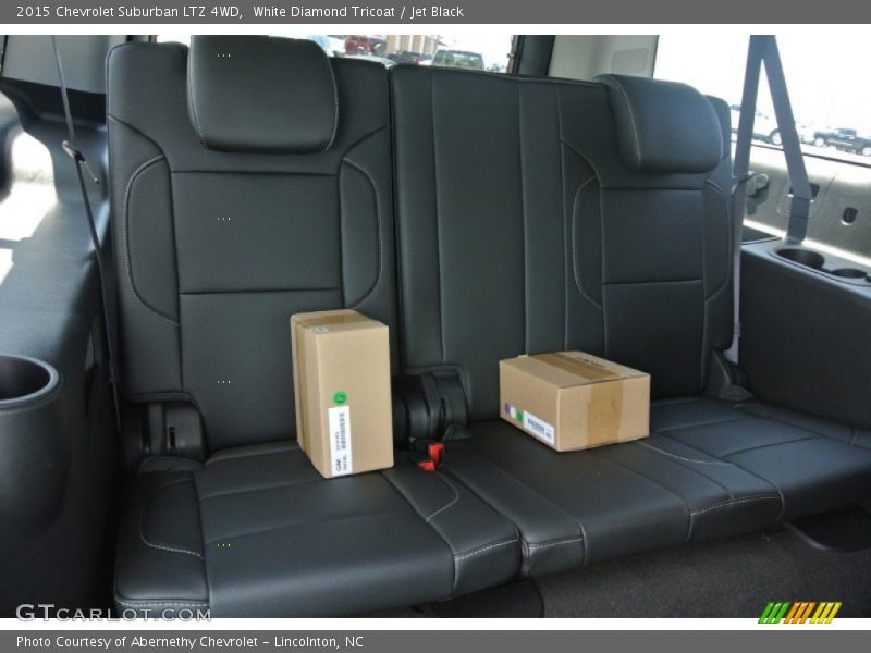 White Diamond Tricoat / Jet Black 2015 Chevrolet Suburban LTZ 4WD