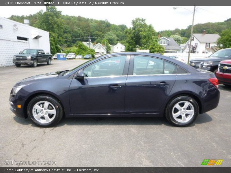  2016 Cruze Limited LT Blue Ray Metallic