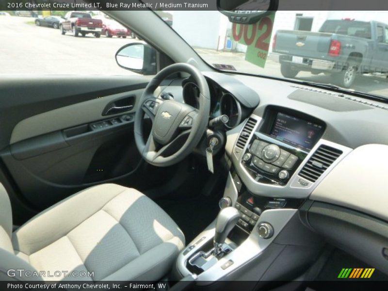 Blue Ray Metallic / Medium Titanium 2016 Chevrolet Cruze Limited LT
