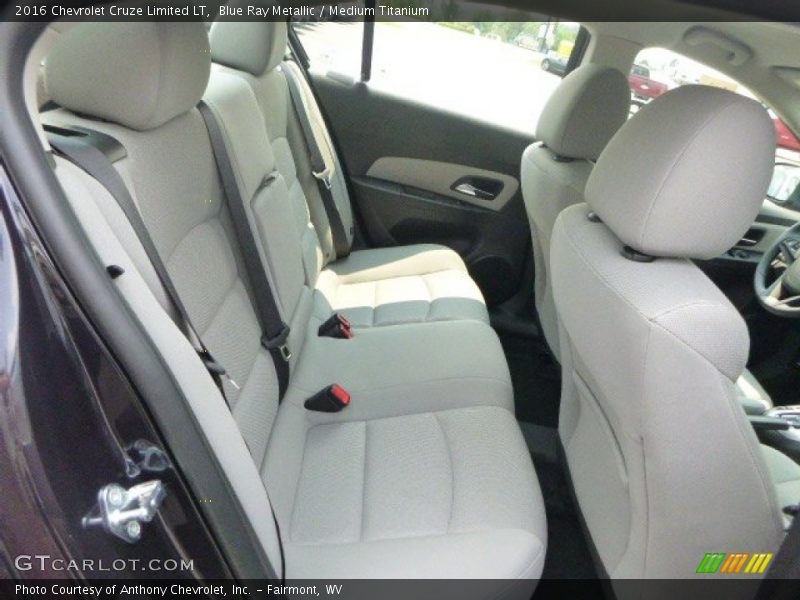 Blue Ray Metallic / Medium Titanium 2016 Chevrolet Cruze Limited LT