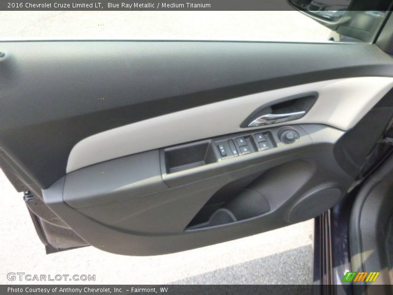 Blue Ray Metallic / Medium Titanium 2016 Chevrolet Cruze Limited LT