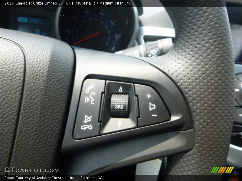 Blue Ray Metallic / Medium Titanium 2016 Chevrolet Cruze Limited LT