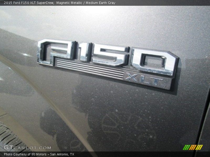 Magnetic Metallic / Medium Earth Gray 2015 Ford F150 XLT SuperCrew