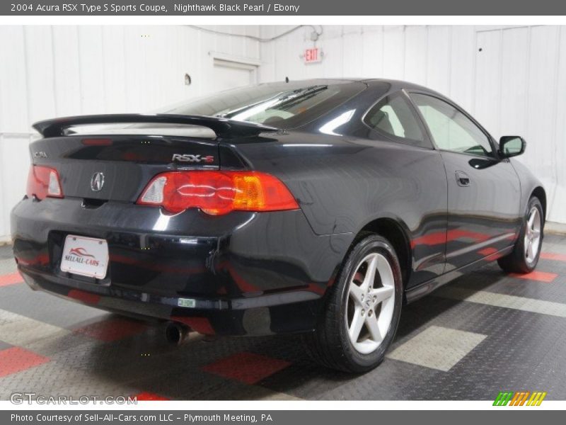 Nighthawk Black Pearl / Ebony 2004 Acura RSX Type S Sports Coupe