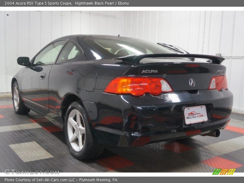 Nighthawk Black Pearl / Ebony 2004 Acura RSX Type S Sports Coupe