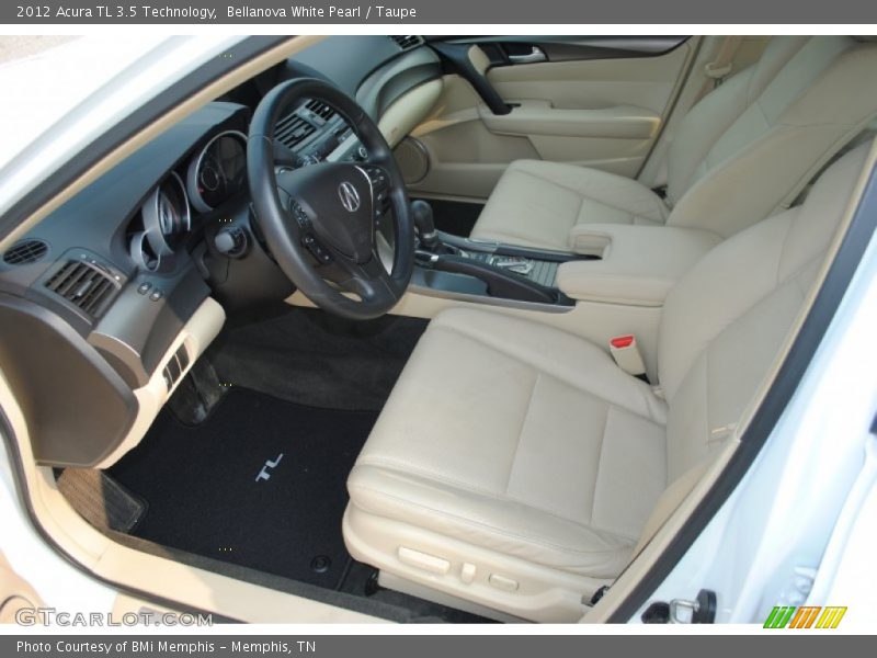 Bellanova White Pearl / Taupe 2012 Acura TL 3.5 Technology