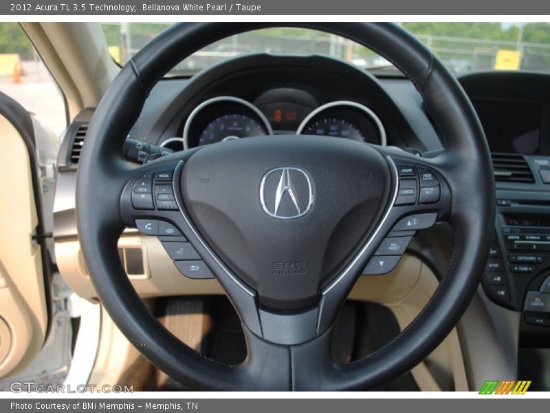 Bellanova White Pearl / Taupe 2012 Acura TL 3.5 Technology