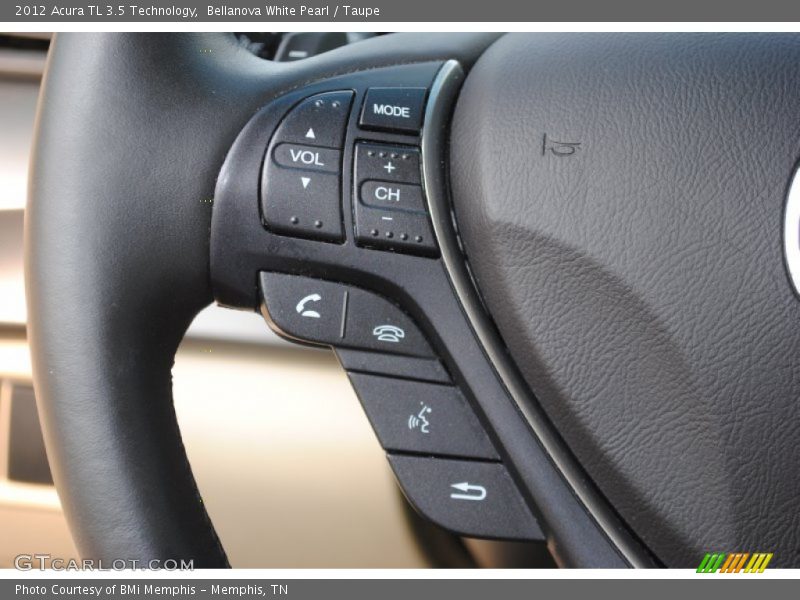 Bellanova White Pearl / Taupe 2012 Acura TL 3.5 Technology