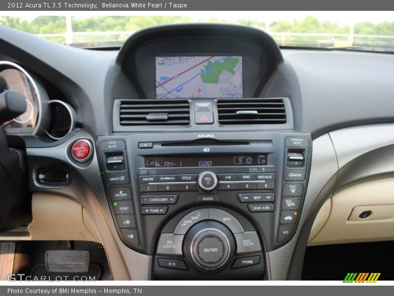 Bellanova White Pearl / Taupe 2012 Acura TL 3.5 Technology