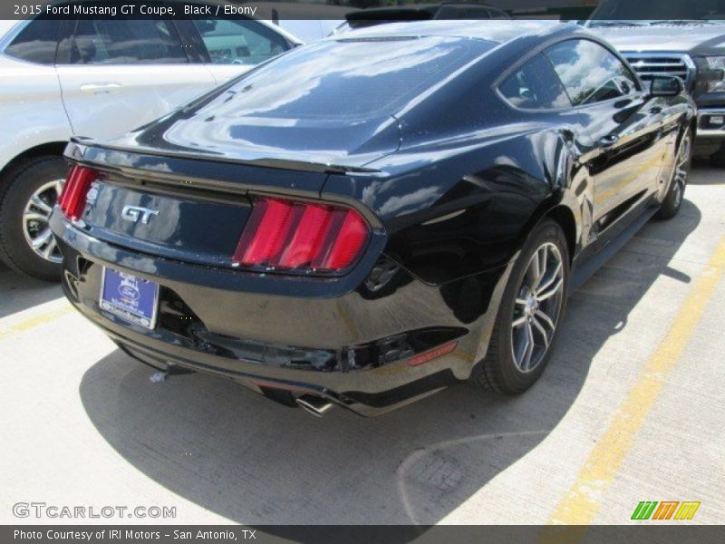 Black / Ebony 2015 Ford Mustang GT Coupe